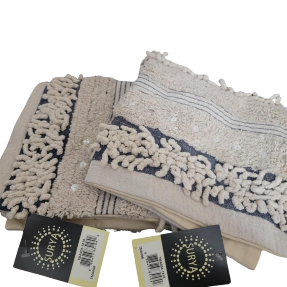 NWT SURYA Temara Collection Pillow Covers Set Of 2